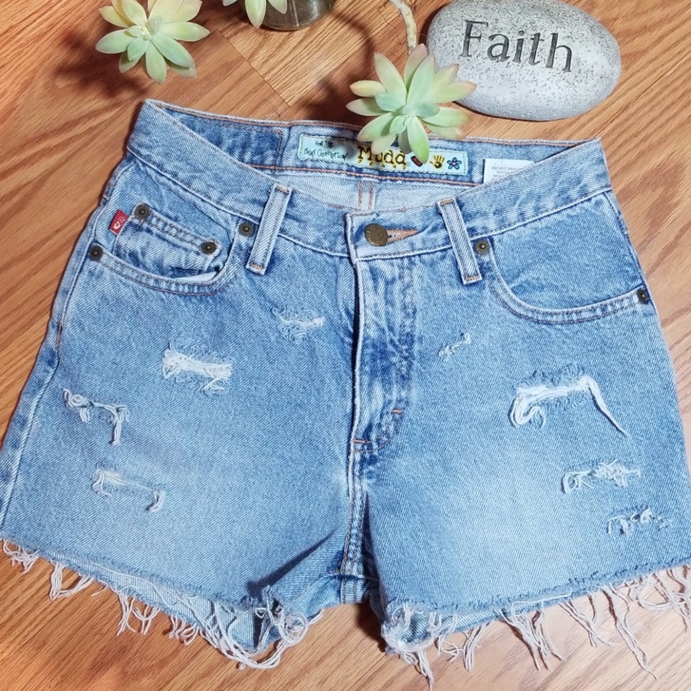 Vintage Mudd‎ Jean's shorts size 1